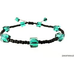 Damska bransoletka BoHo Crystal -Malachite Green. Zielone bransoletki damskie na nogę Pakamera. Za 95,00 zł.