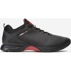 Czarno-Czerwone Buty Sportowe Christian. Czarne buty sportowe męskie Born2be, bez zapięcia. Za 129,99 zł.