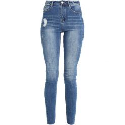 Rurki damskie: Missguided CLEAN SINNER HIGH WAIST AUTHENTHIC Jeans Skinny Fit mid blue