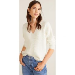 Mango - Sweter Orion. Fioletowe swetry klasyczne damskie marki Mango, s, z poliesteru. W wyprzedaży za 69,90 zł.