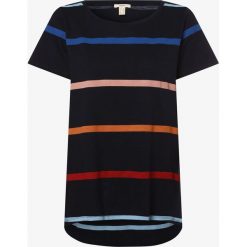 Esprit Casual - T-shirt damski, niebieski. Niebieskie t-shirty damskie Esprit Casual, s, w paski, casualowe, bez kołnierzyka. Za 89,95 zł.
