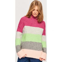 Sweter z domieszką alpaki - Wielobarwn. Szare bez kategorii Reserved, s. Za 79,99 zł.