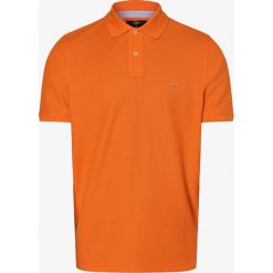 Fynch-Hatton - Męska koszulka polo, pomarańczowy. Pomarańczowe koszulki męskie Fynch-Hatton, m, bez wzorów, z bawełny, klasyczne, polo, bez rękawów. Za 179,95 zł.