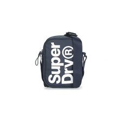 Torby / Saszetki Superdry SIDE BAG. Niebieskie saszetki damskie Superdry, bez wzorów, bez dodatków. Za 129,00 zł.