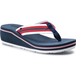 Japonki GIOSEPPO - 48667 Navy. Niebieskie klapki damskie Gioseppo, bez wzorów, z tworzywa sztucznego, bez obcasa, na obcasie. Za 149,00 zł.