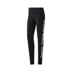 Reebok WOR CS LEGGI CZARNY, XS. Czarne kombinezony damskie Reebok, xs, bez wzorów, bez kołnierzyka, bez rękawów. Za 226,55 zł.