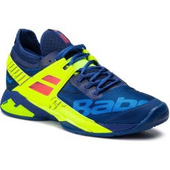 Buty BABOLAT - Propulse Rage Clay M 30S19770 Blue/Fluo Aero. Niebieskie buty sportowe męskie Babolat, z tworzywa sztucznego, bez zapięcia, tenisowe. W wyprzedaży za 489,00 zł.