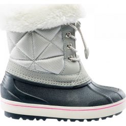 Buciki niemowlęce chłopięce: IGUANA Buty Zimowe Dziecięce Firenza MID Kids G Light Grey/White/Pink r. 24/25
