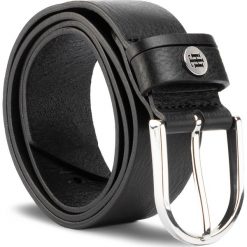 Pasek Damski TOMMY HILFIGER - Classic Belt 3.5 AW0AW07660 BDS. Czarne paski damskie TOMMY HILFIGER, w paski, ze skóry. Za 229,00 zł.