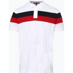 Tommy Hilfiger - Męska koszulka polo, biały. Białe koszulki męskie TOMMY HILFIGER, m, bez wzorów, bez rękawów. Za 359,95 zł.