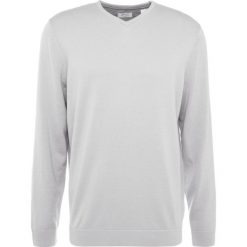 Golfy męskie: adidas Golf MERINO PLAITED PIMA VNECK Sweter off white