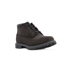 Botki Timberland NELLY CHUKKA DOUBLE. Szare botki damskie Timberland, bez obcasa, bez zapięcia. Za 648,31 zł.