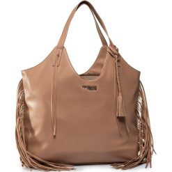 Torebka TRUSSARDI JEANS - Ambra Shopper N/S 75B00869 W085. Brązowe torby damskie na zakupy Trussardi Jeans, bez wzorów, z jeansu, klasyczne, bez dodatków. Za 649,00 zł.