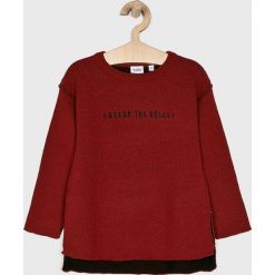 Blukids - Bluza 104-134 cm. Pomarańczowe bluzy chłopięce marki Blukids, bez wzorów, z wełny, bez rękawów, bez kaptura. W wyprzedaży za 59,90 zł.
