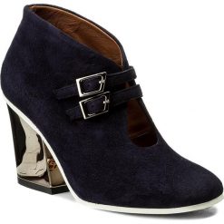 Buty zimowe damskie: Botki BALDOWSKI – D02126-3868-G02 Suede Granat