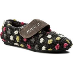 Kapcie damskie: Kapcie MANITU – 340185 Grau/Bunt 9