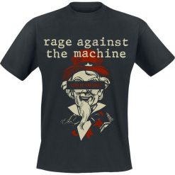 Rage Against The Machine Sam Free T-Shirt czarny. Czarne t-shirty męskie marki Rage Against The Machine, l, z nadrukiem, z okrągłym kołnierzem. Za 74,90 zł.