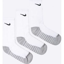 Nike - Skarpetki (3-pack). Białe skarpetki męskie marki Nike, z bawełny. Za 59,90 zł.
