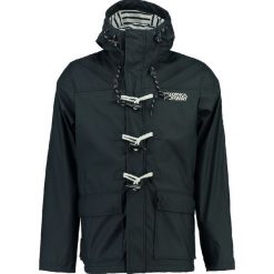 Geographical Norway kurtka męska Crunch S ciemnoniebieska. Niebieskie płaszcze męskie Geographical Norway, s, bez wzorów, z kapturem. Za 269,00 zł.