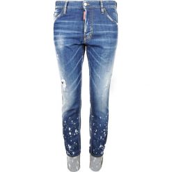 Dsquared2 Jeansy "Cool Guy". Czerwone jeansy męskie Dsquared2, z aplikacjami. Za 1299,00 zł.
