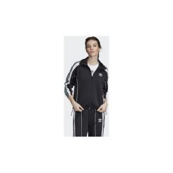 Bluzy dresowe adidas Floral Track Jacket. Czarne bluzy damskie Adidas, z dresówki, bez kaptura. Za 299,00 zł.
