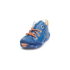 Pepino Boys Buty do nauki chodzenia Uli enzian/tinte (średnie) - niebieski - Gr.Moda (6 - 24 miesięcy ). Niebieskie buciki niemowlęce chłopięce marki Pepino, na sznurówki. Za 259,00 zł.