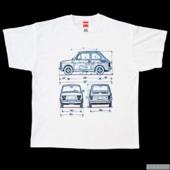 Koszulka MALUCH X 3 - FIAT 126. Szare t-shirty damskie Pakamera. Za 77,00 zł.