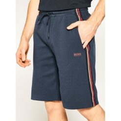Szorty sportowe Boss Headlo 1 50423576. Niebieskie spodenki sportowe męskie Boss, m, bez wzorów, z bawełny, sportowe. W wyprzedaży za 339,00 zł.