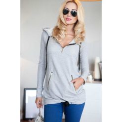 Bluza. Szare bluzy damskie marki Fasardi. Za 49,00 zł.
