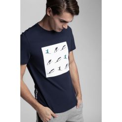 Koszulka męska Kamil Stoch Collection TSM502 - granat. Koszulki męskie m, z materiału. W wyprzedaży za 39,99 zł.