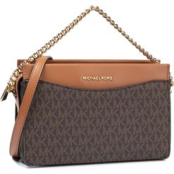 Torebka MICHAEL MICHAEL KORS - Jet Set 32F9GJ6C7B Brn/Acorn. Pomarańczowe torebki klasyczne damskie MICHAEL Michael Kors, bez wzorów, ze skóry ekologicznej, klasyczne, bez dodatków. Za 999,00 zł.