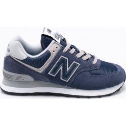 New Balance - Buty WL574EN. Szare buty sportowe damskie marki New Balance, z gumy. Za 349,90 zł.