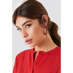 Kolczyki damskie: NA-KD Accessories Kolczyki z kolorowymi kamieniami –