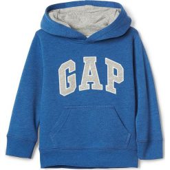 Bluza w kolorze niebieskim. Niebieskie bluzy niemowlęce Gap Kids, z aplikacjami, bez rękawów, bez kaptura. W wyprzedaży za 65,95 zł.