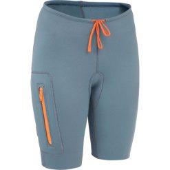 Szorty na kajak i stand up paddle 500 neopren 2 mm damskie. Niebieskie spodenki sportowe damskie ITIWIT, s, bez wzorów, z poliesteru, sportowe. Za 79,99 zł.