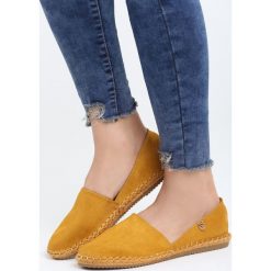 Espadryle damskie: Żółte Espadryle Open Mind