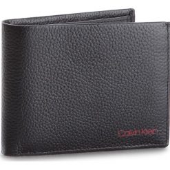 Duży Portfel Męski CALVIN KLEIN - Pebble Edge 5Cc Coin K50K503818 001. Czarne portfele męskie marki Calvin Klein, ze skóry. W wyprzedaży za 239,00 zł.