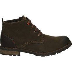 Botki męskie - 6279V4 NA TDM. Brązowe botki męskie marki Venezia, z gumy. Za 179,00 zł.