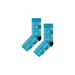 Podkowy Szczęścia - Skarpety. Czerwone skarpetki męskie marki Happy Socks, z bawełny. Za 25,00 zł.