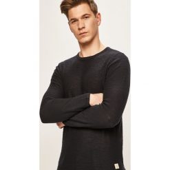 Blend - Sweter. Niebieskie swetry męskie Blend, s, z bawełny, z okrągłym kołnierzem. W wyprzedaży za 99,90 zł.