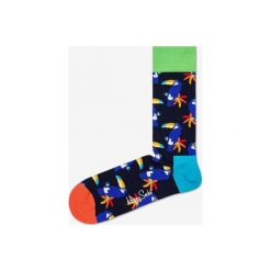 Happy Socks Toucan Skarpetki Wielokolorowy. Skarpetki męskie Happy Socks, bez wzorów, z elastanu. Za 51,95 zł.