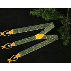 Szelki Ranger dwa typy zapięć w jednym. Czarne paski męskie Pakamera, w paski, eleganckie. Za 155,00 zł.