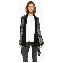 Swetry damskie: Desigual Sweter Damski Menta S Ciemnoniebieski