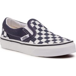 Tenisówki VANS - Classic Slip-On VN0A4BUT0HF1 Indainktrwt. Niebieskie półbuty dziewczęce Vans, bez wzorów, z materiału, bez zapięcia. Za 199,00 zł.