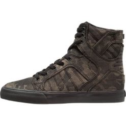 Supra KIDS SKYTOP Tenisówki i Trampki wysokie green. Zielone tenisówki męskie marki Supra, z tworzywa sztucznego. Za 299,00 zł.