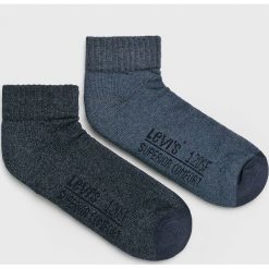 Levi's - Skarpety. Szare skarpetki męskie Levi's®, z bawełny. Za 39,90 zł.