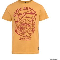 T - shirt Blade Surfing. Różowe t-shirty męskie Pakamera, m, bez wzorów, z bawełny, bez kołnierzyka. Za 90,00 zł.