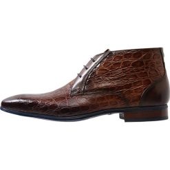 Giorgio 1958 Eleganckie buty babilas cognac. Brązowe buty wizytowe męskie Giorgio 1958, z materiału, na sznurówki. Za 719,00 zł.