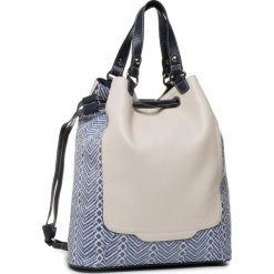 Plecak DEEZEE - LLSP6198 Blue. Brązowe plecaki damskie DeeZee, bez wzorów, ze skóry ekologicznej, eleganckie, bez dodatków. Za 139,99 zł.
