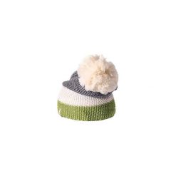 Czapki męskie: Meteor Czapka zimowa Meteor Pico Merino biało-szaro-zielona (50609)